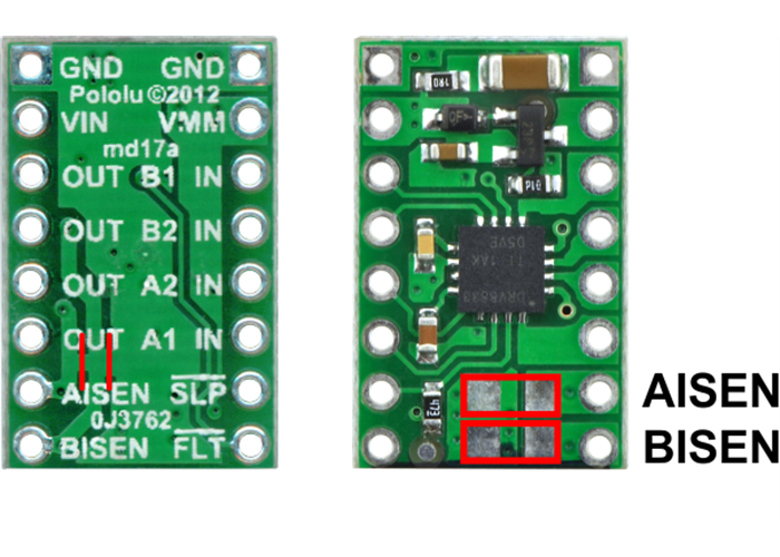 DRV8833 Dual Motor Driver Carrier (1.2A and low voltage)